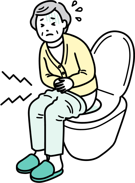 排尿時痛のイラスト